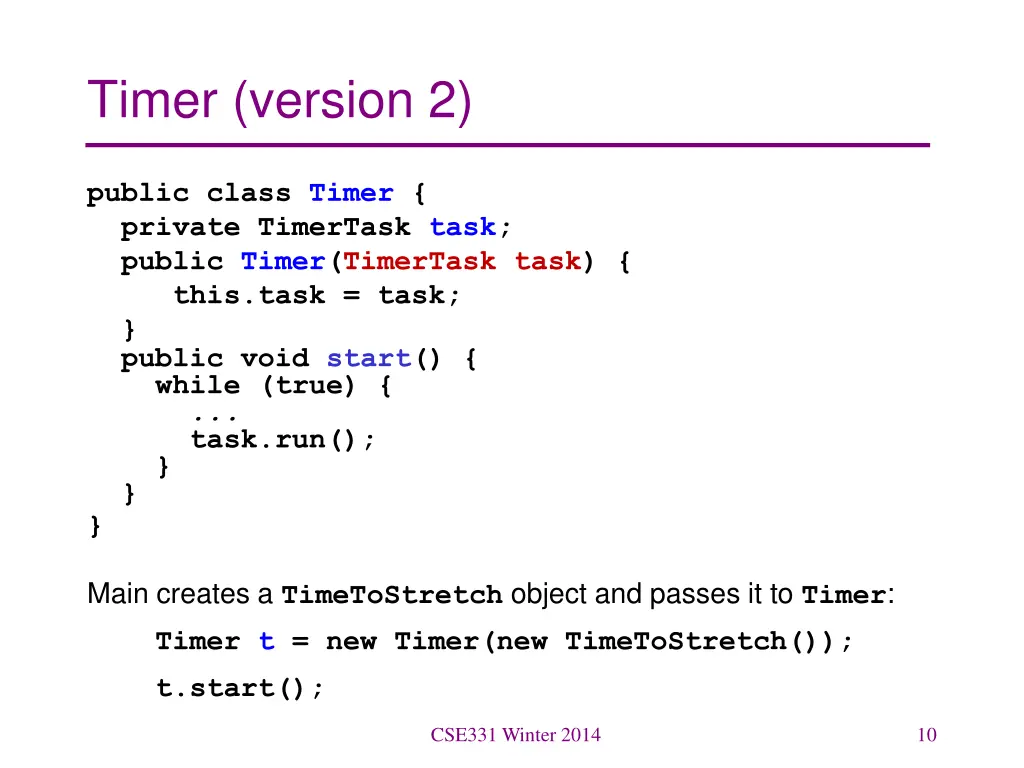 timer version 2