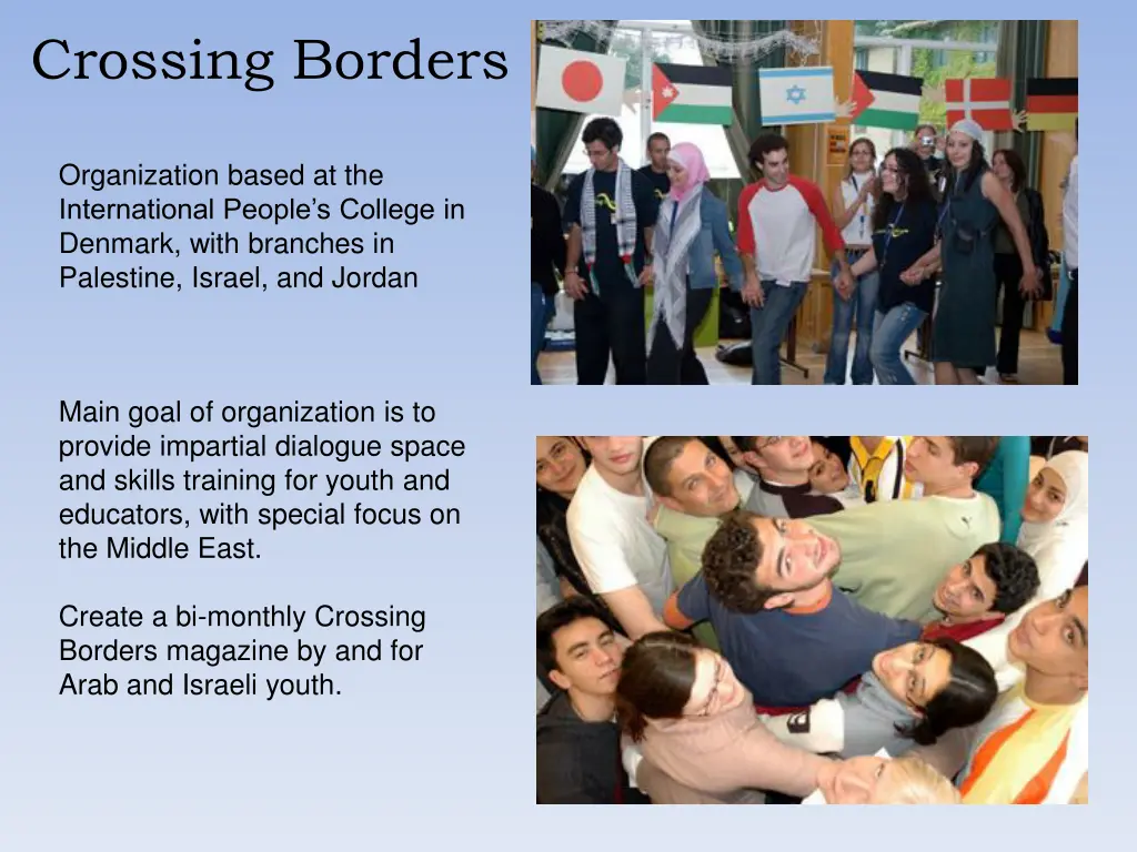 crossing borders