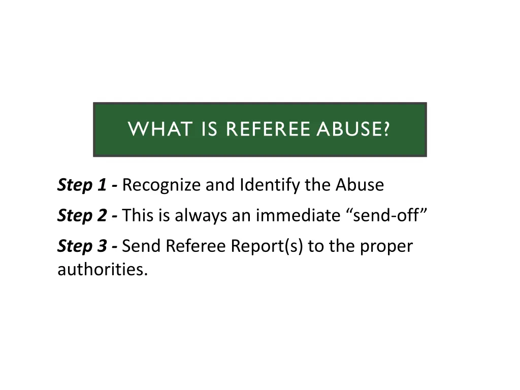 what is referee abuse what is referee abuse 2