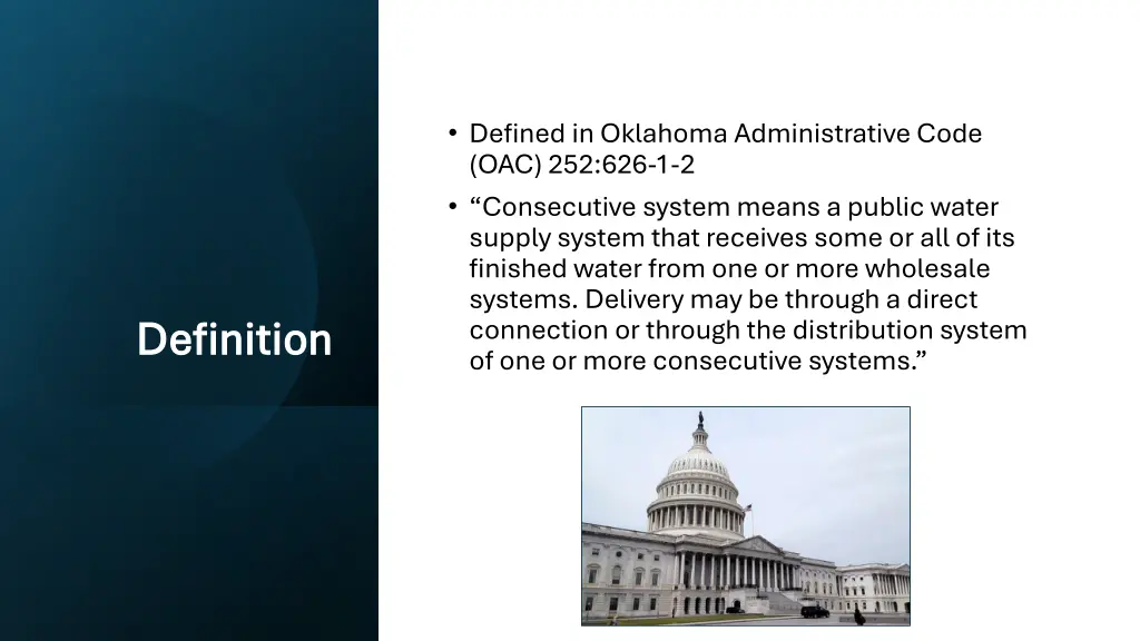 defined in oklahoma administrative code