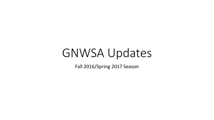 gnwsa updates