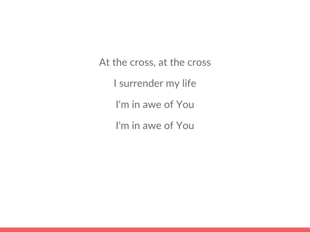 at the cross at the cross 2