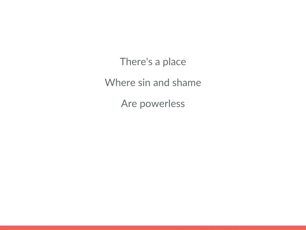 there s a place 2