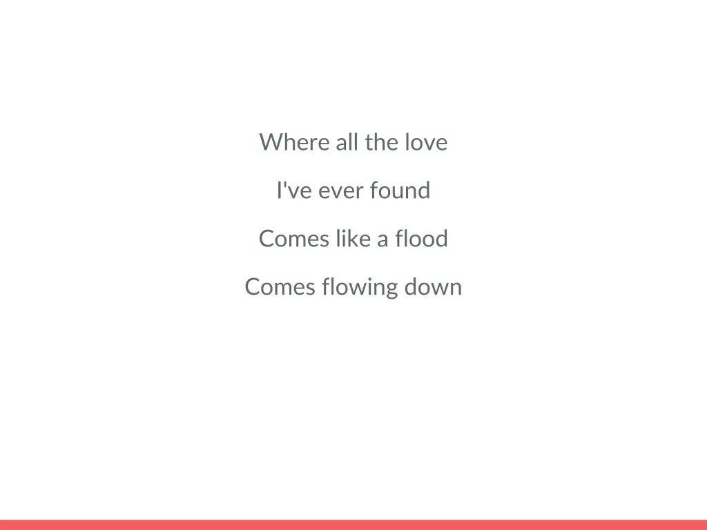 where all the love 1