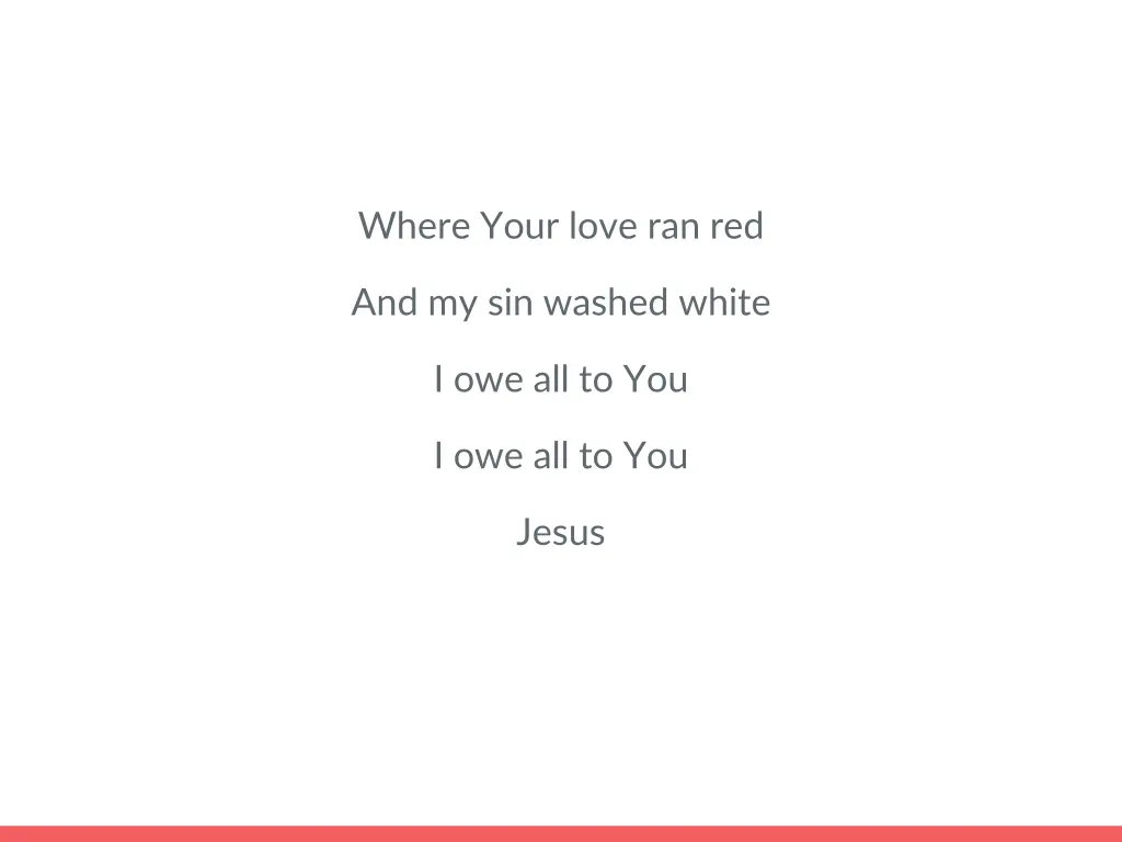 where your love ran red 3