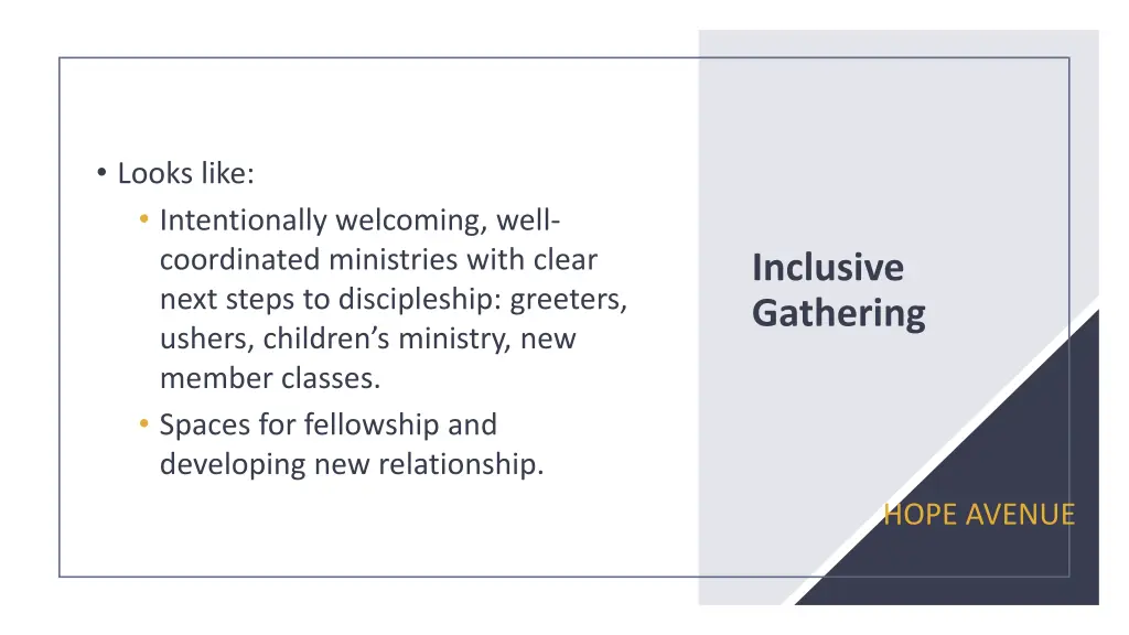looks like intentionally welcoming well