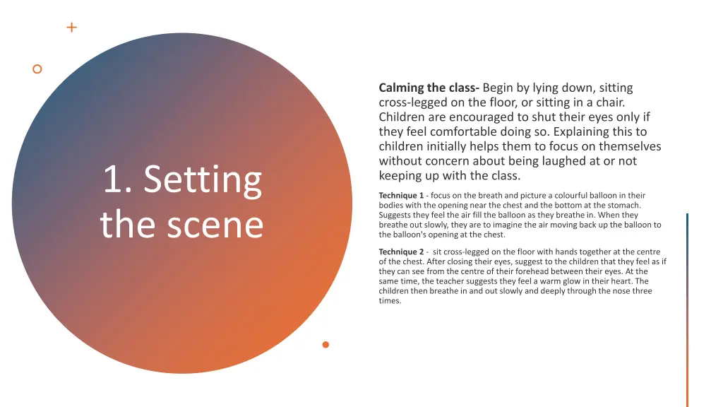 1 setting the scene