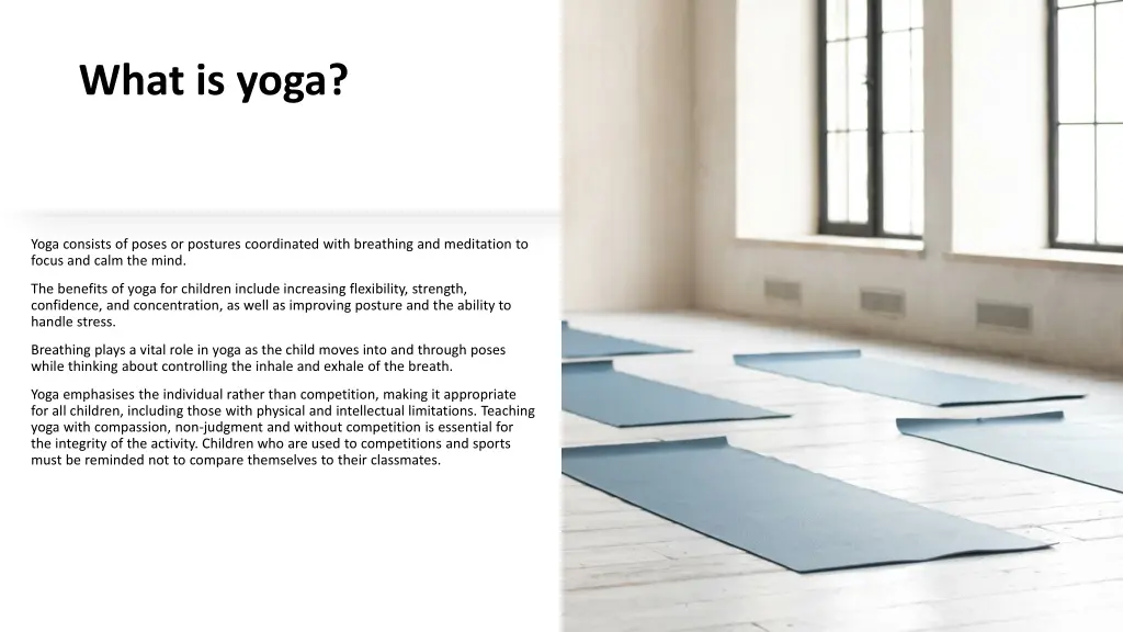 what is yoga
