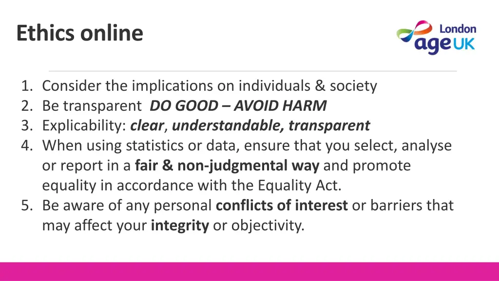 ethics online