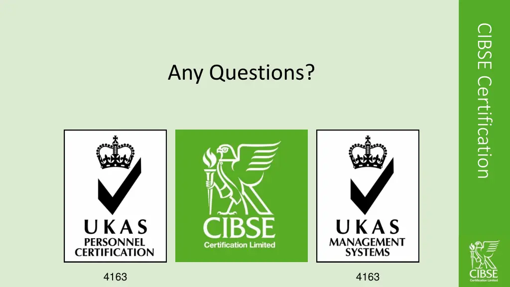 cibse certification 4