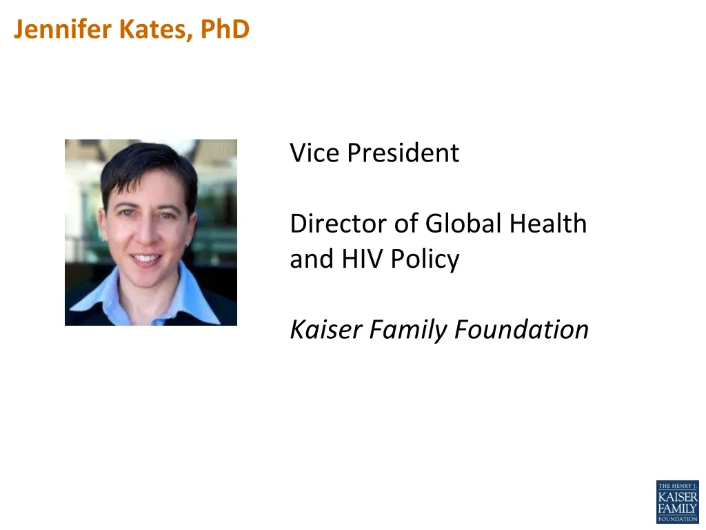 jennifer kates phd