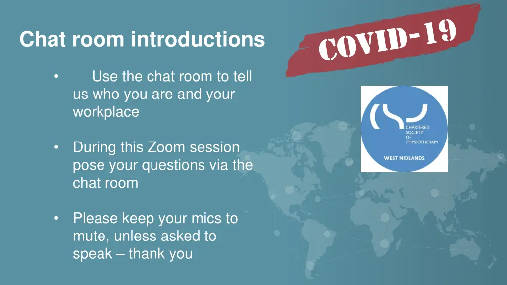 chat room introductions