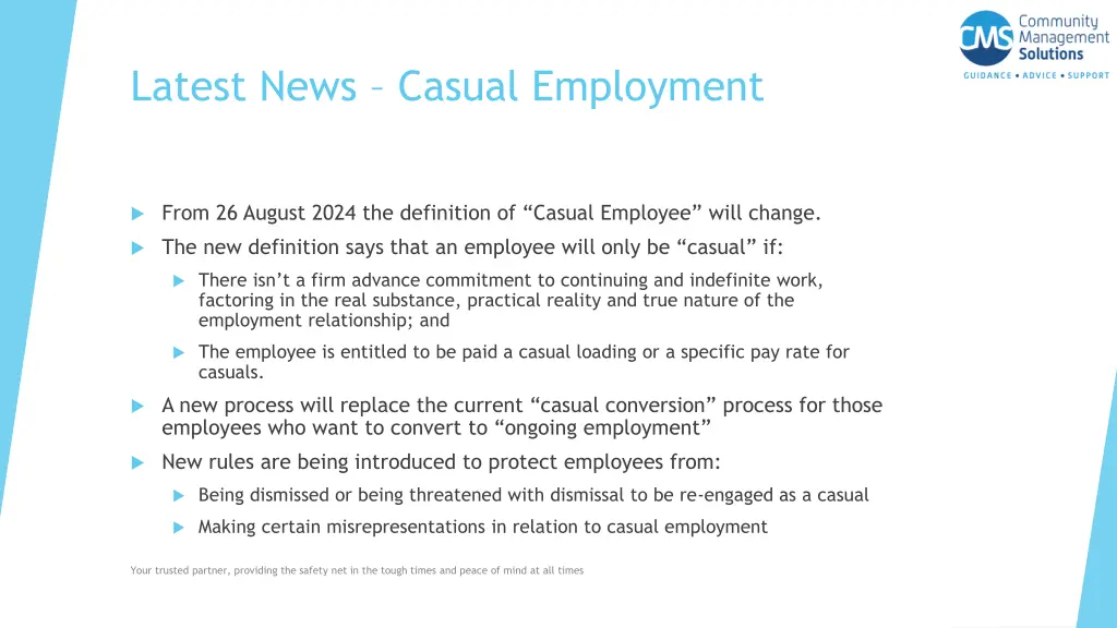 latest news casual employment
