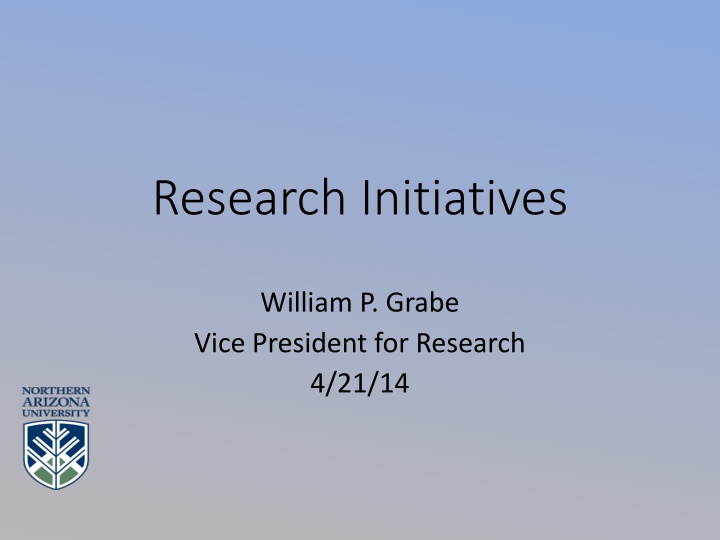 research initiatives