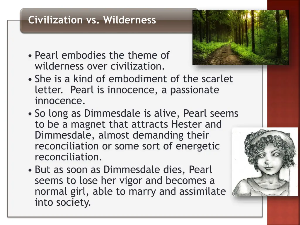 civilization vs wilderness