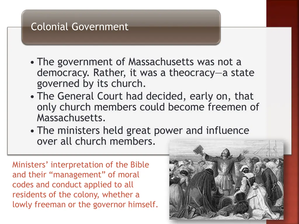 colonial government