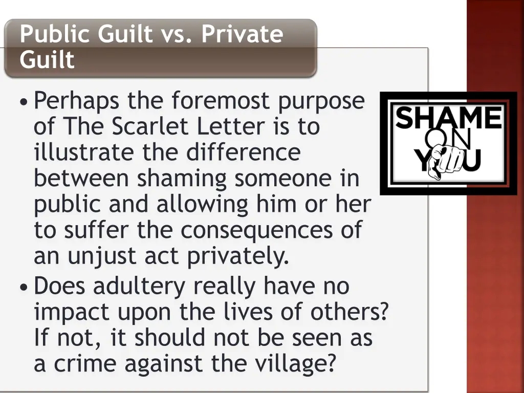 public guilt vs private guilt