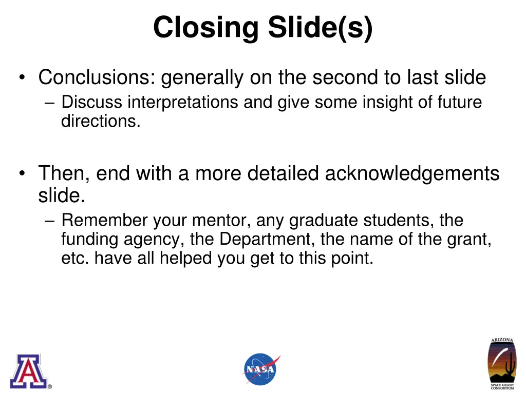 closing slide s