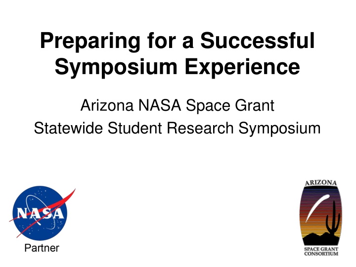 preparing for a successful symposium experience