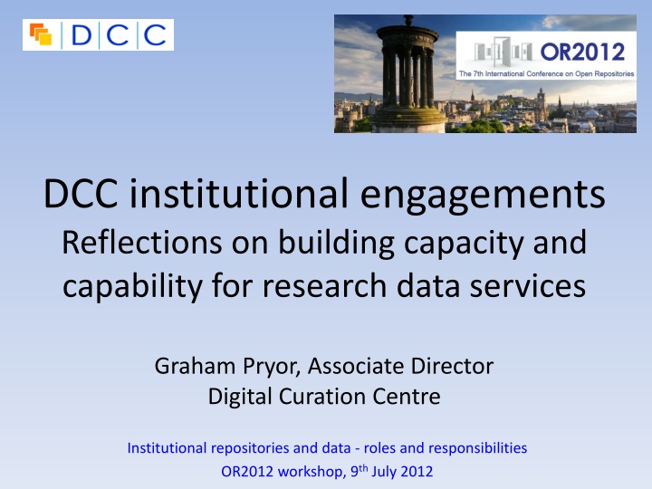 dcc institutional engagements reflections