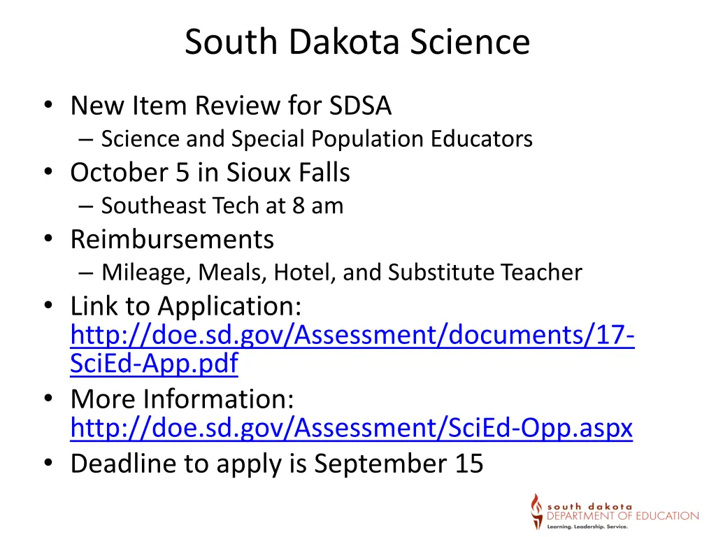 south dakota science 5