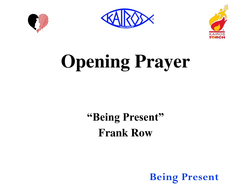 opening prayer