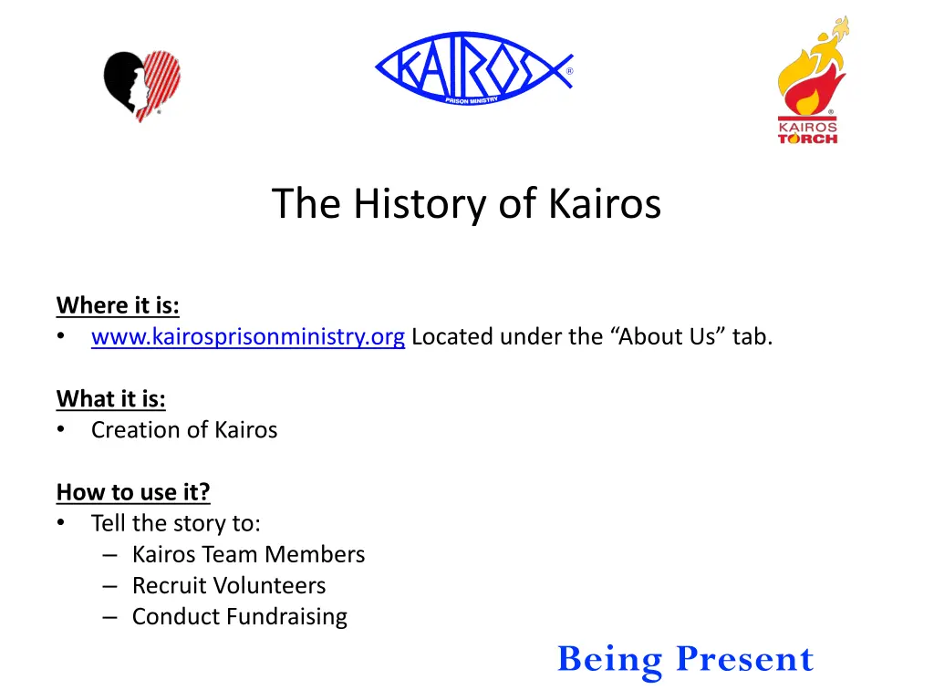 the history of kairos