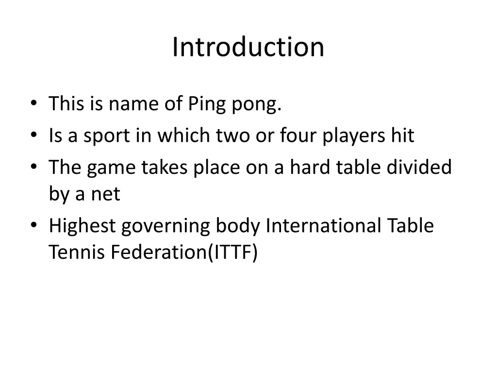 introduction