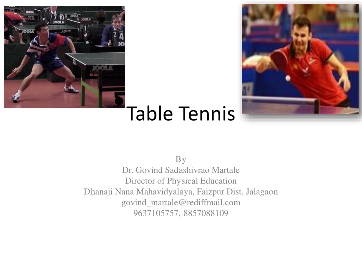 table tennis