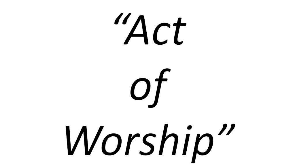 act of