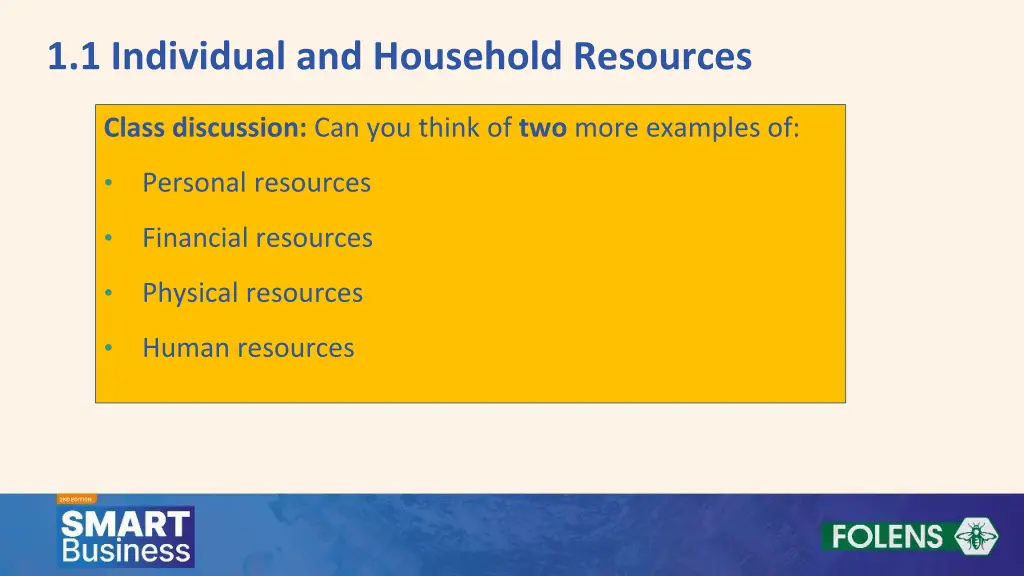 1 1 individual and household resources 2