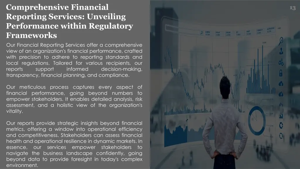 comprehensive financial reporting services