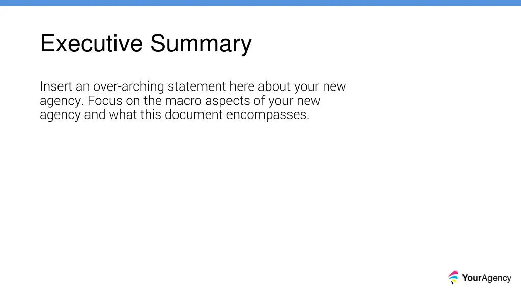 executive summary
