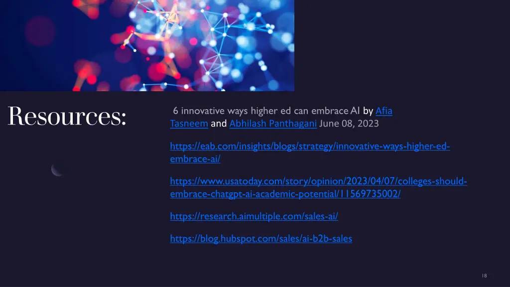 resources