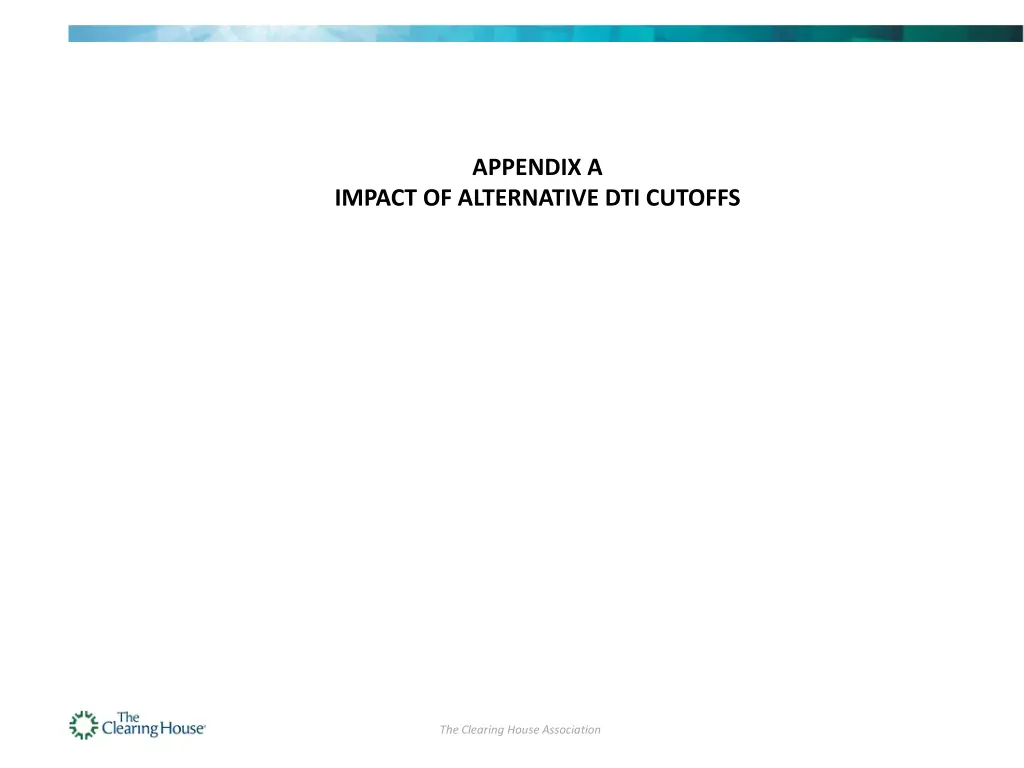 appendix a