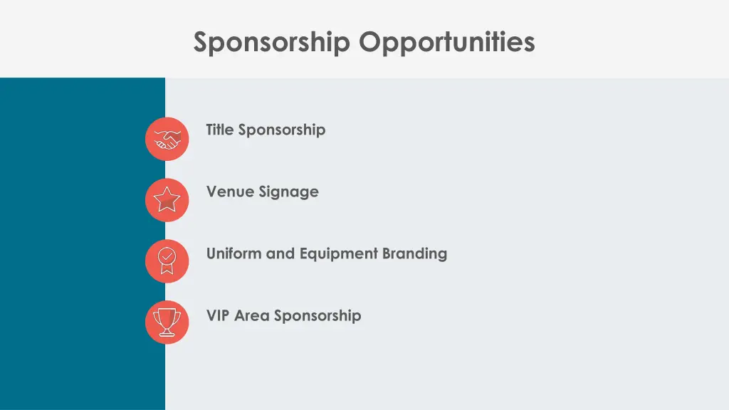 sponsorship opportunities