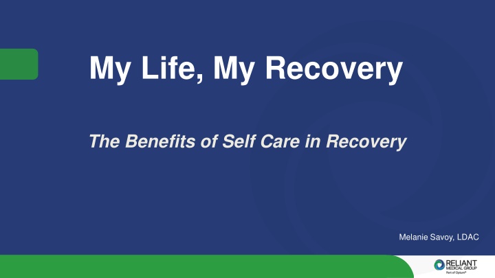 my life my recovery