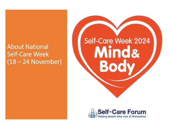 about national about national self self care week