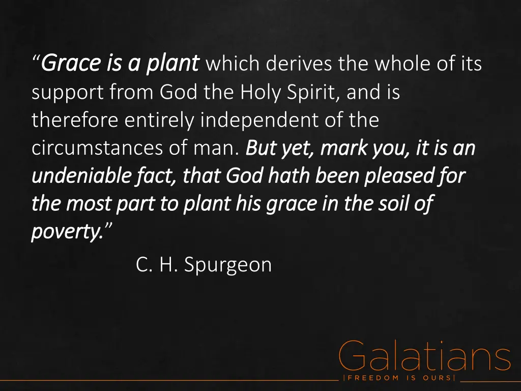 grace grace is a plant is a plant which derives