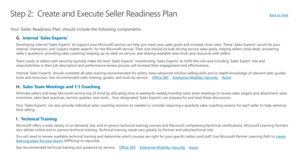 your seller readiness plan should include 2