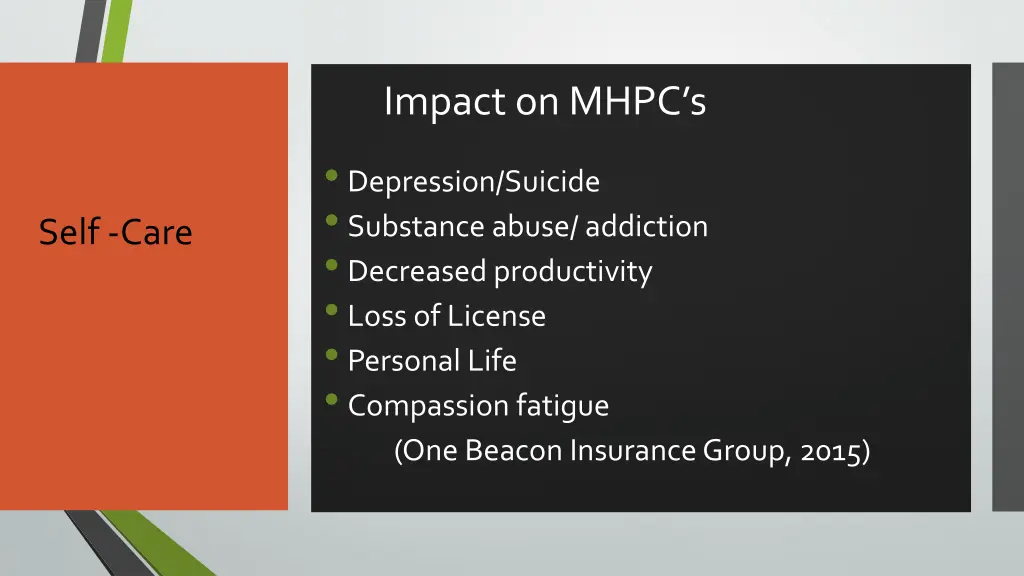 impact on mhpc s