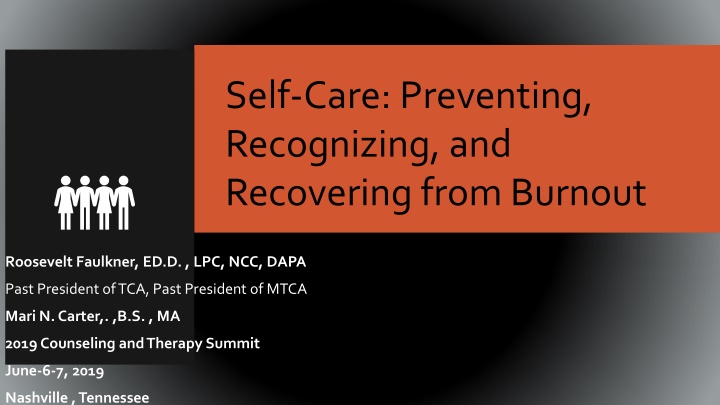 self care preventing recognizing and recovering