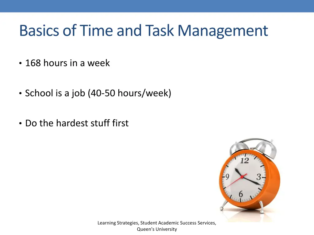 basics of time and task management