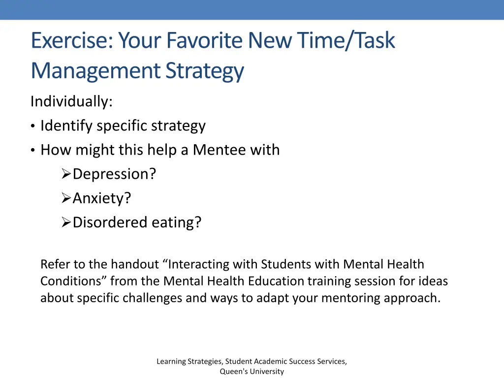 exercise your favorite new time task management