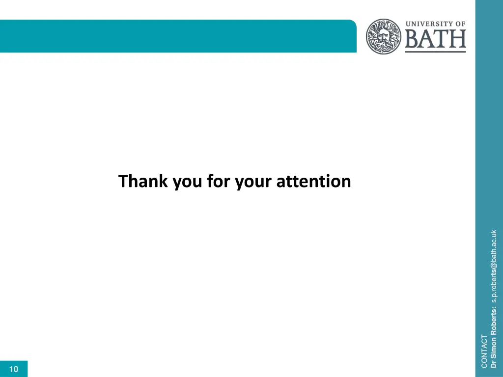 thank you for your attention