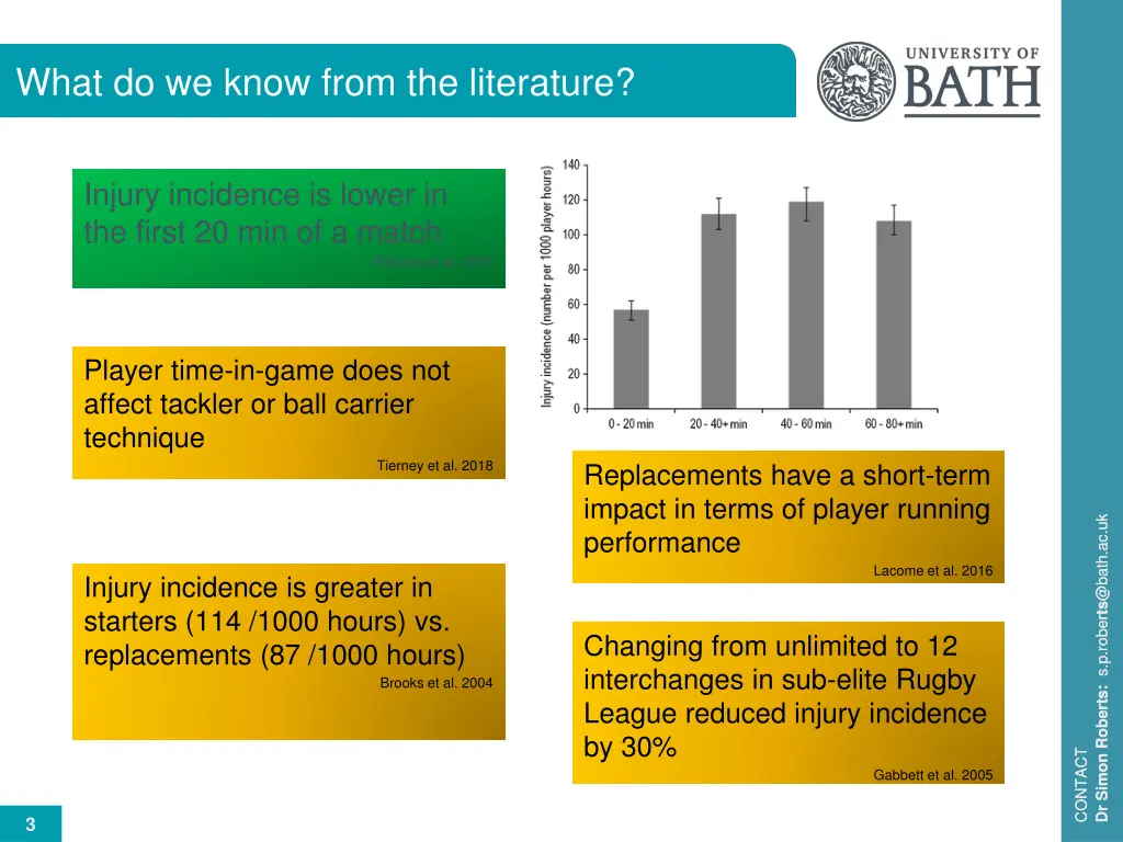 what do we know from the literature