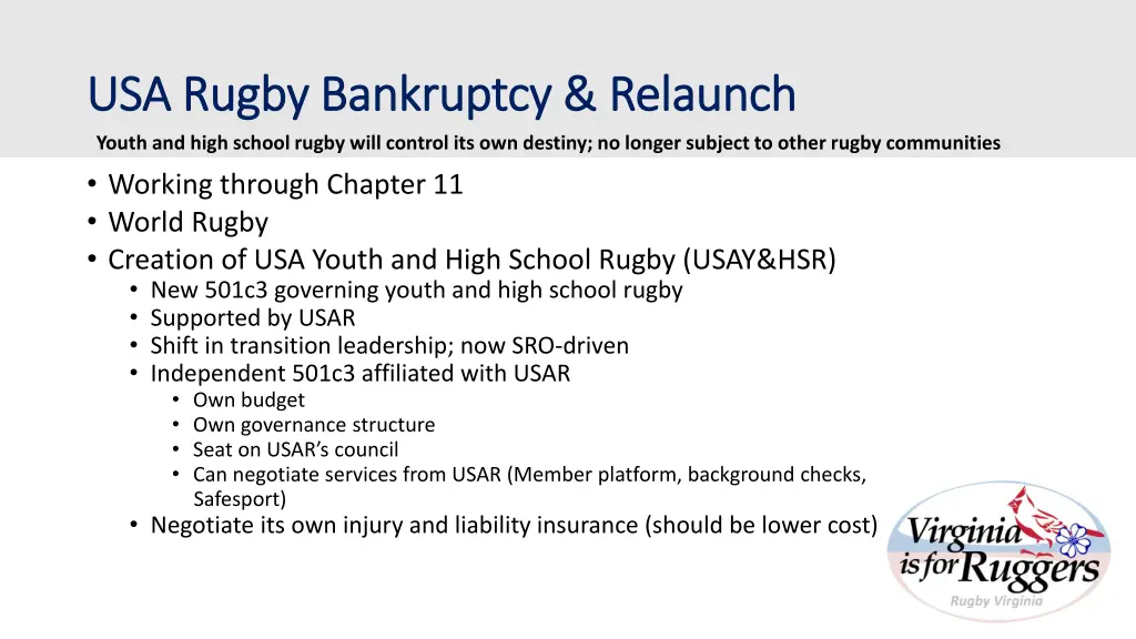 usa rugby bankruptcy relaunch usa rugby