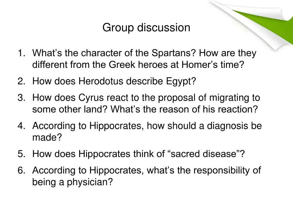 group discussion