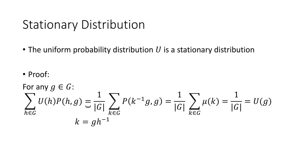 stationary distribution 2