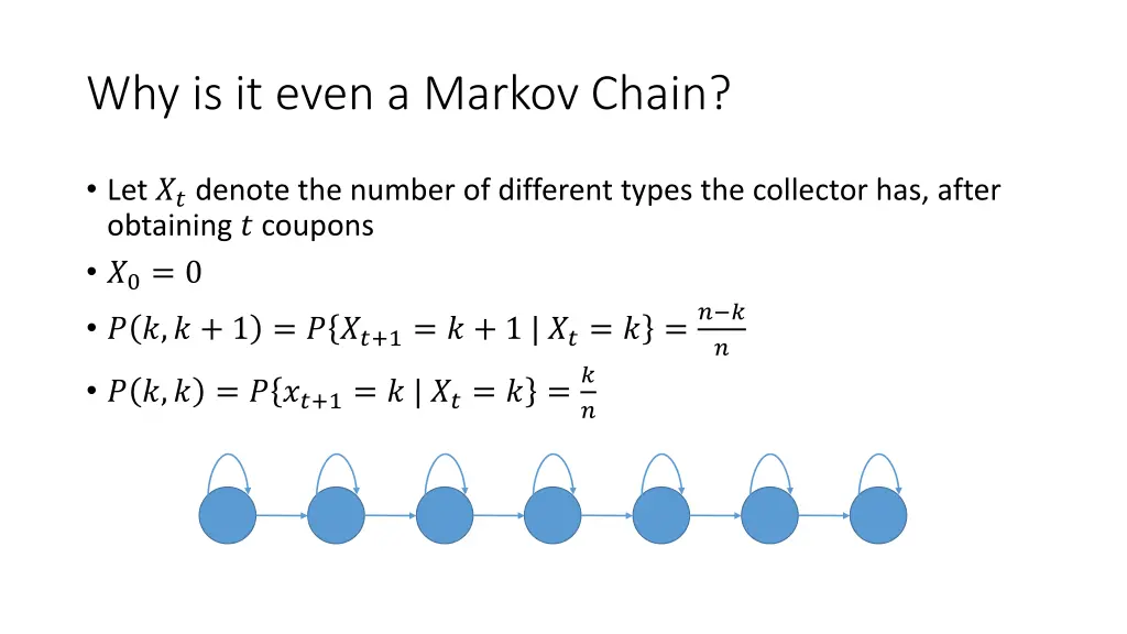 why is it even a markov chain
